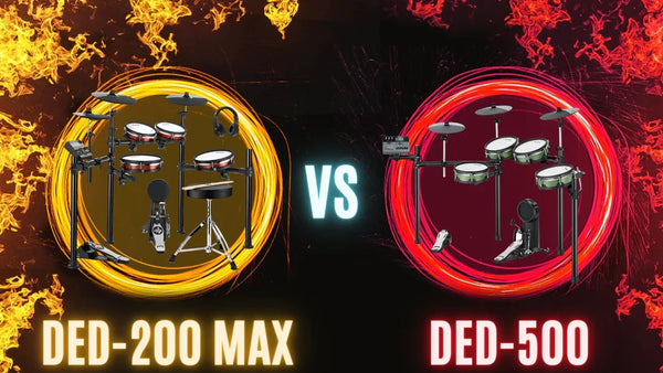 Battaglia dei ritmi: set di batteria elettronica DED-200 MAX e DED-500
