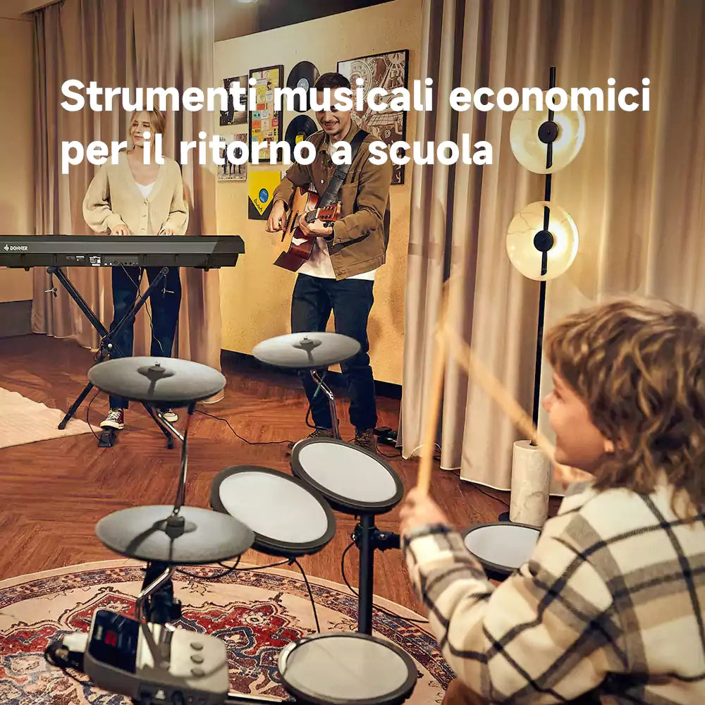 Strumenti musicali economici per il ritorno a scuola