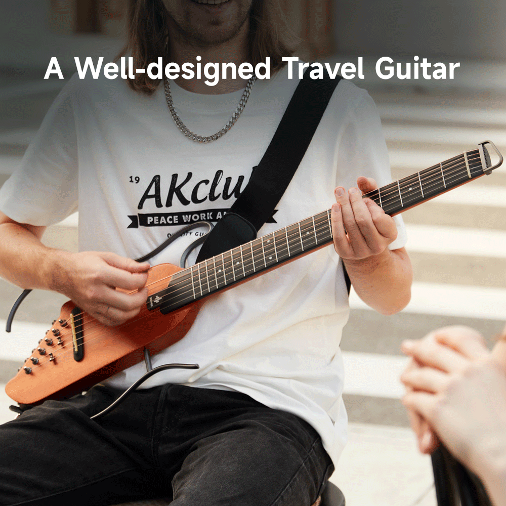 Donner HUSH I – Guida alla chitarra silenziosa da viaggio