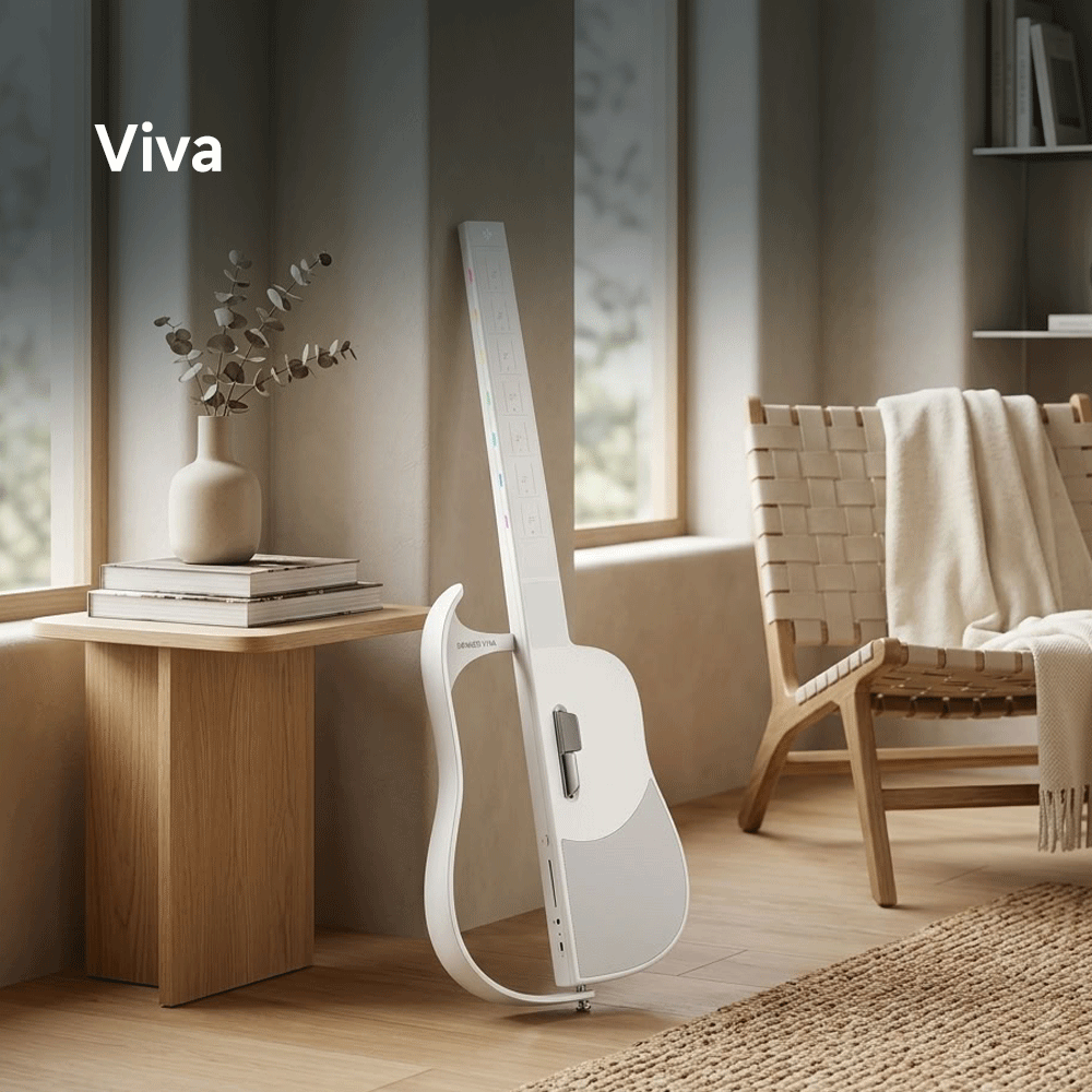 Donner VIVA: chitarra smart senza corde per principianti e viaggio