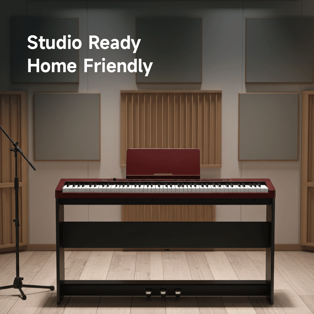 Donner DEP-16S pianoforte digitale – 88 tasti, martelletti, alta polifonia