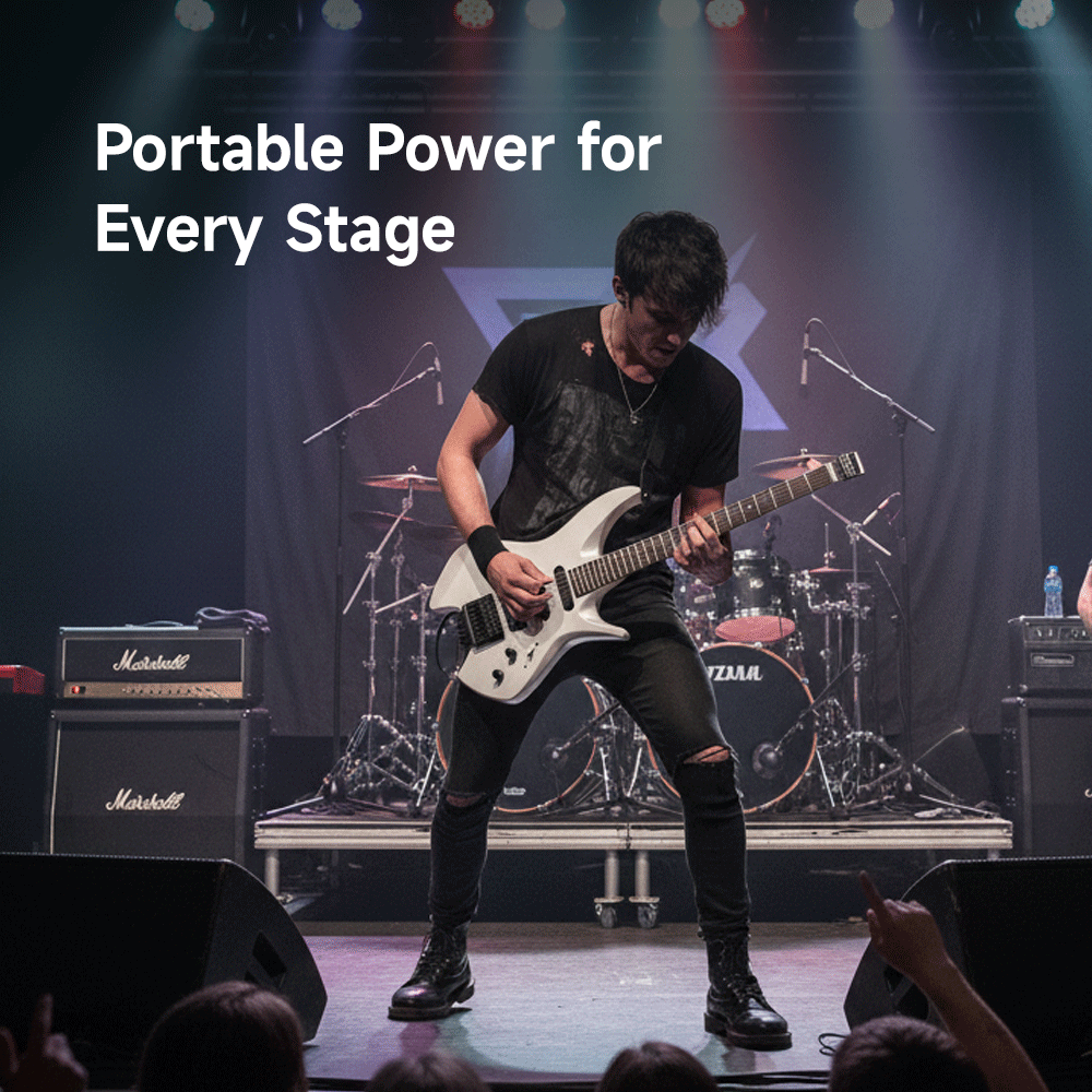 Donner NHL-500 chitarra headless – compatta, stabile nell’accordatura, pronta per il palco