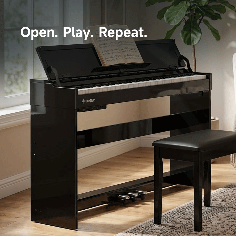 Donner DDP-75: pianoforte digitale con 88 tasti pesati