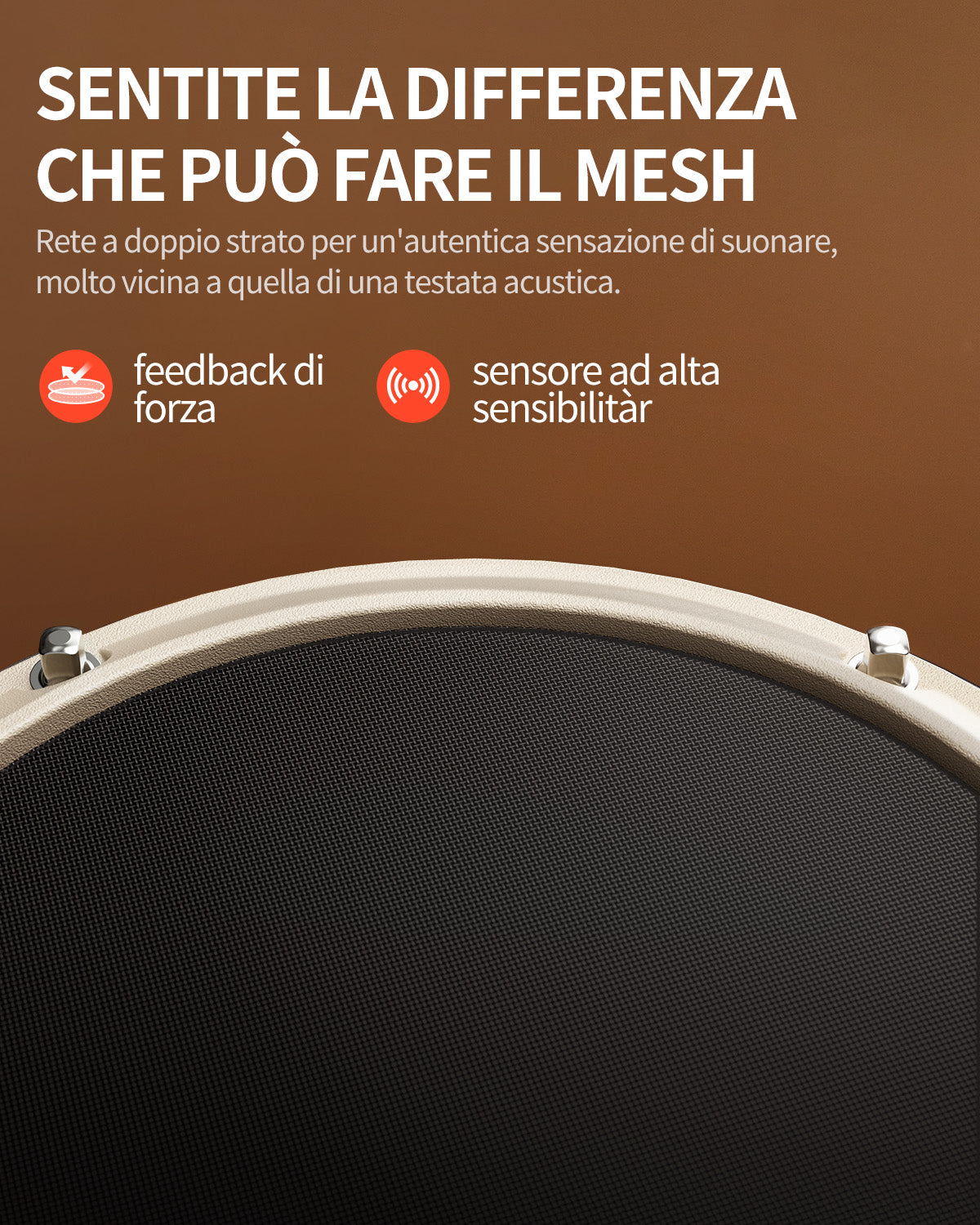 Donner DED-80 La migliore batteria elettronica per principianti-Bianco##