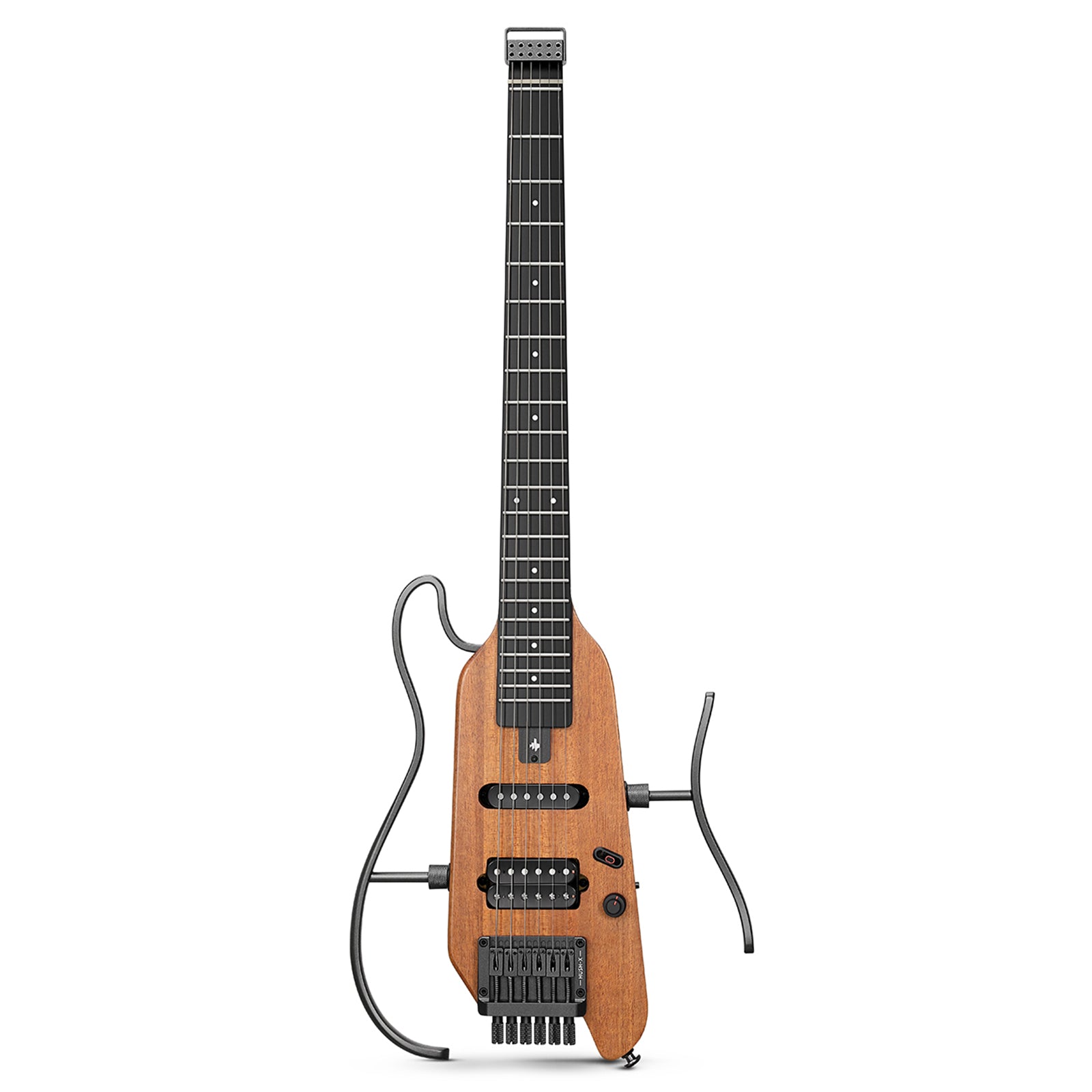 Donner HUSH™ X Chitarra elettrica ultraleggera senza testa-
Naturale##