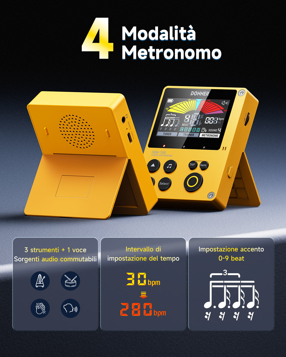 Donner DBM-100 Metronomo