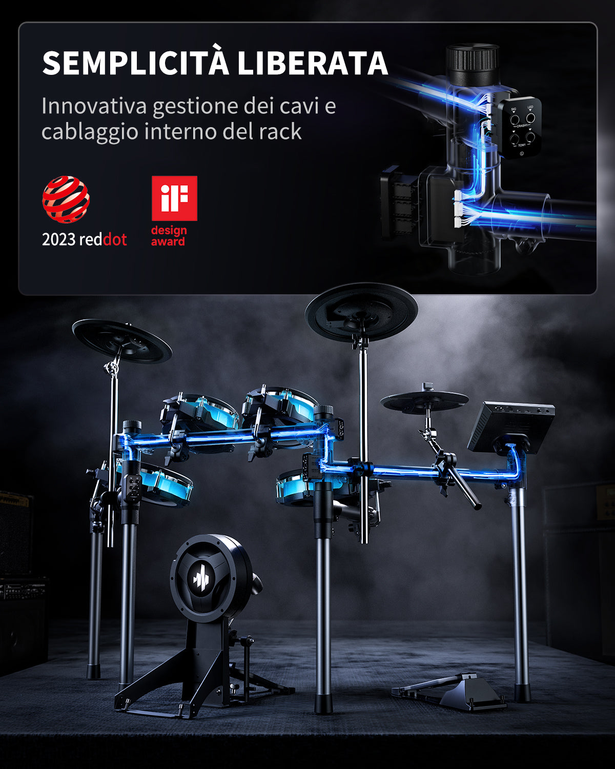 Donner BackBeat Batteria Elettronica