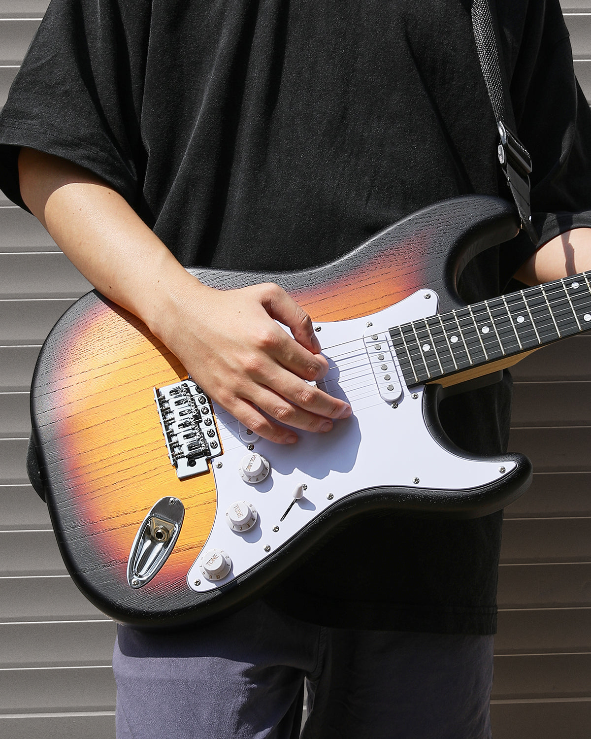 Donner DST-80 Chitarra elettrica-Nero##