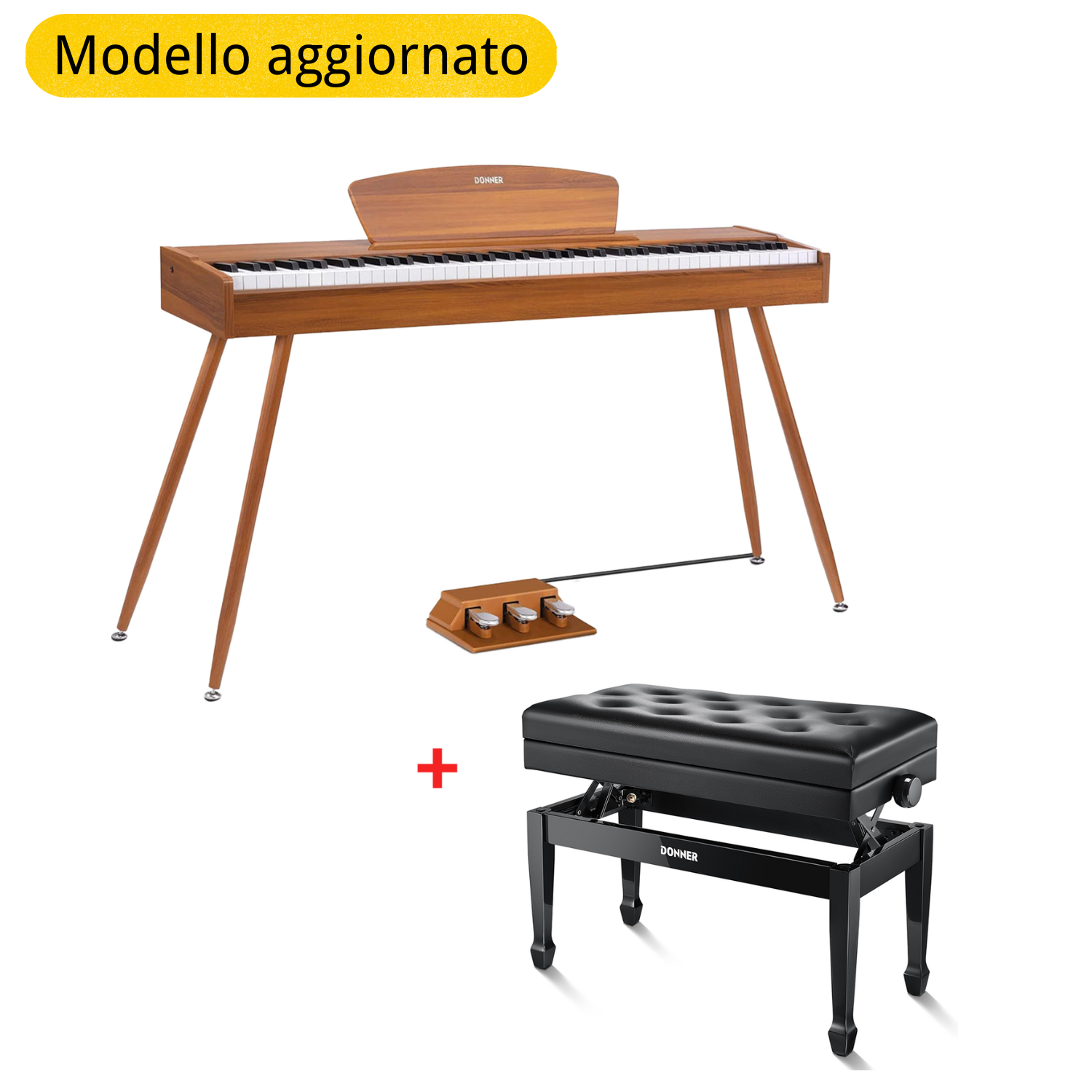 Donner DDP-80 tastiera fully weighted in legno