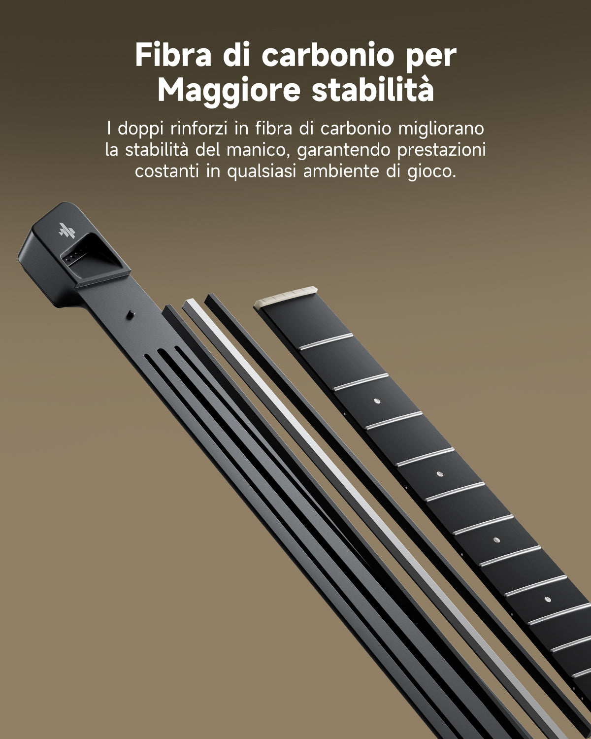 Donner HUSH™ C Chitarra classica con corde di nylon da viaggio-Nero##