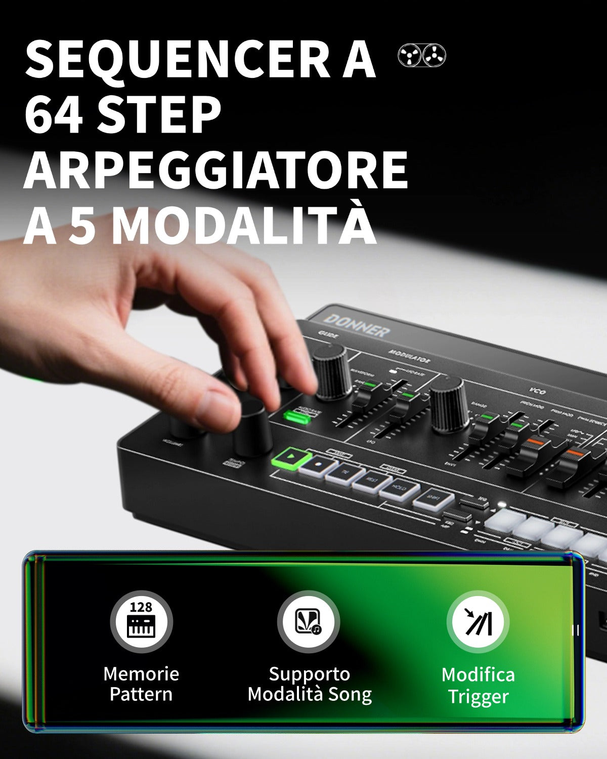 Donner Essential L1 Sintetizzatore-L1##-L1+KB-32M##