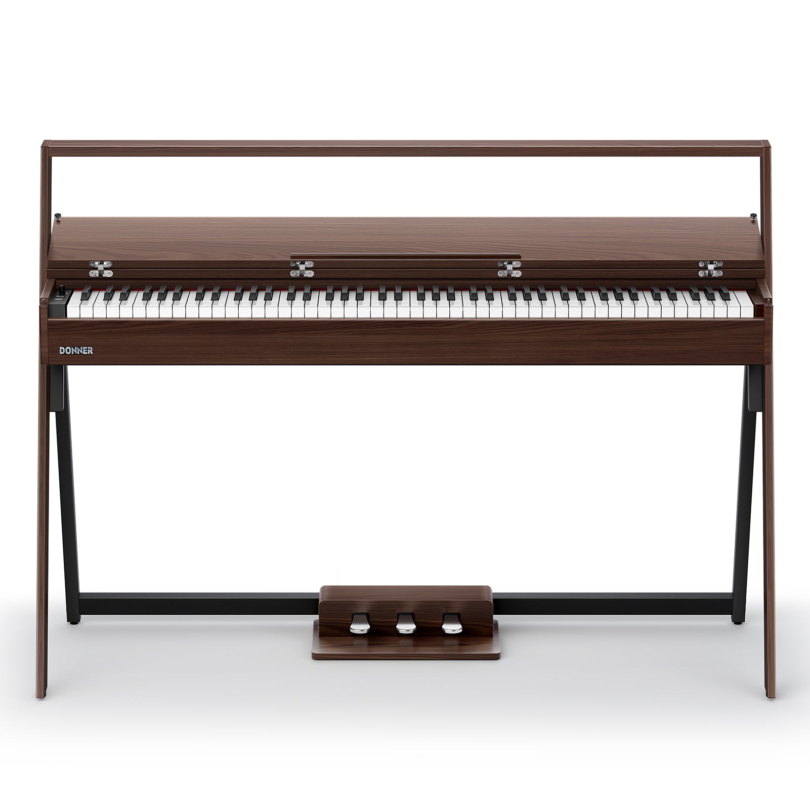 Donner OURA™ R300 Pianoforte digitalein stile casalingo-Brown##