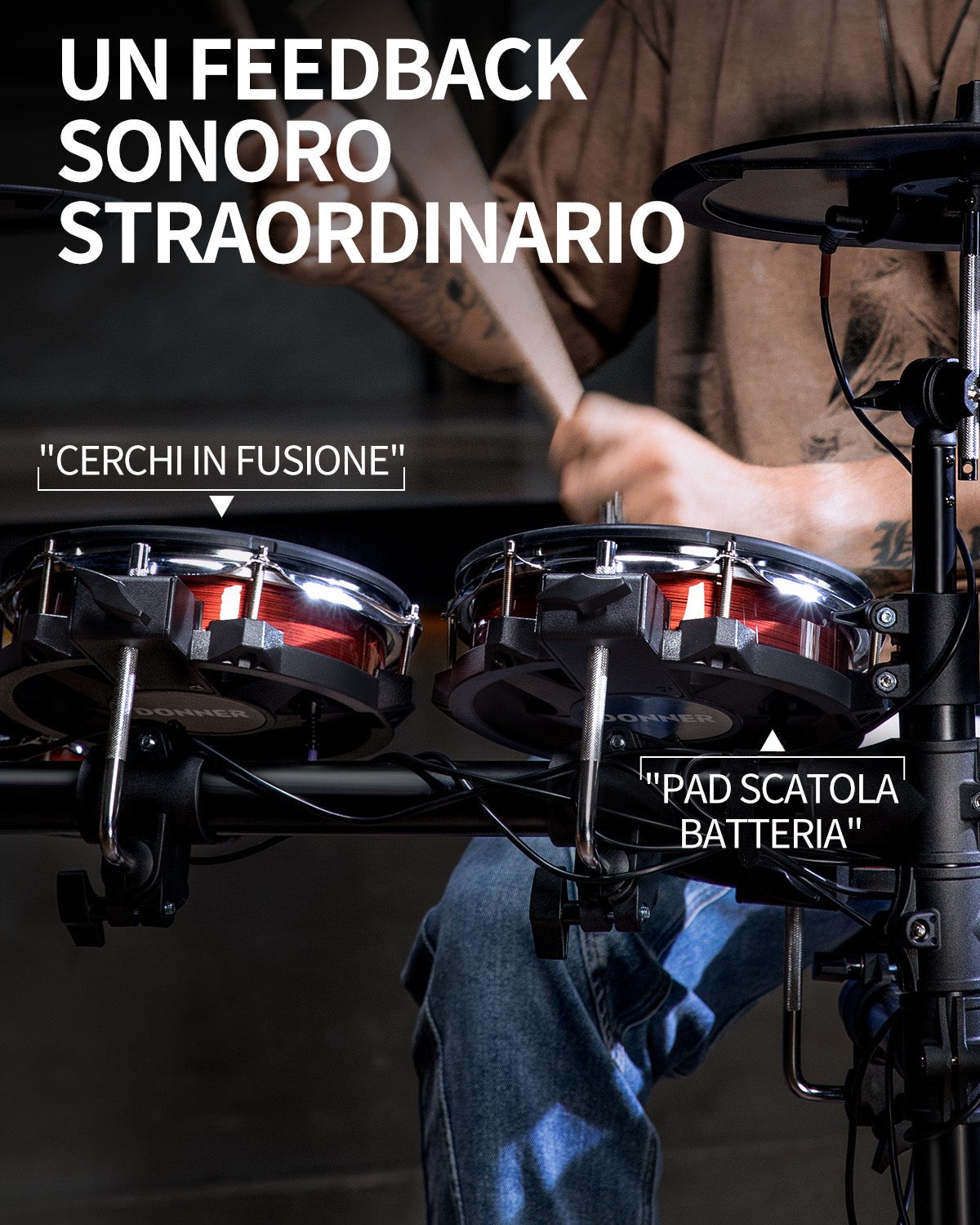 Dooner DED-200Max Batteria Elettronica
