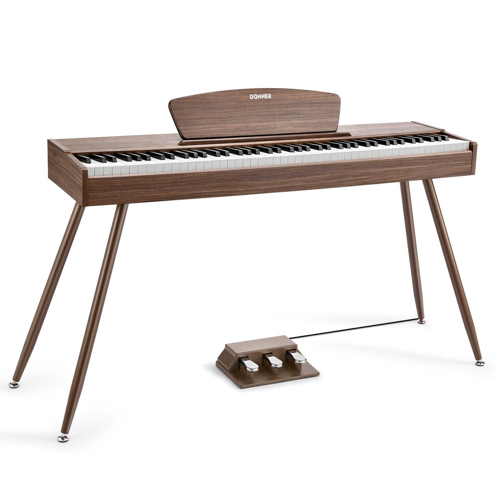 Donner DDP-80 tastiera fully weighted in legno-Noce##