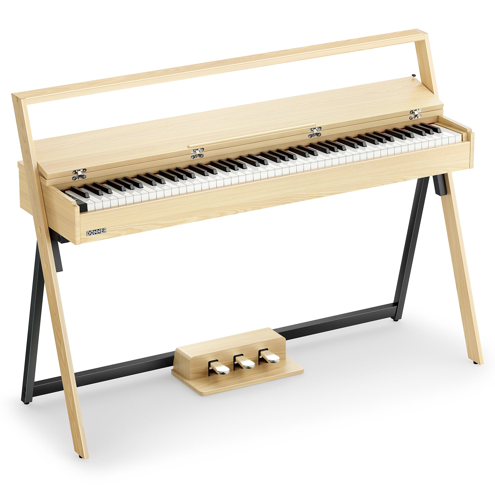 Donner OURA™ R300 Pianoforte digitalein stile casalingo-Beige##