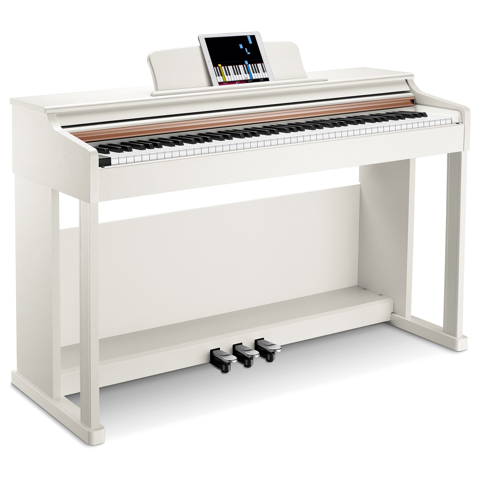 Donner DDP-100 Pianoforte digitale bianco con tastiera pesata