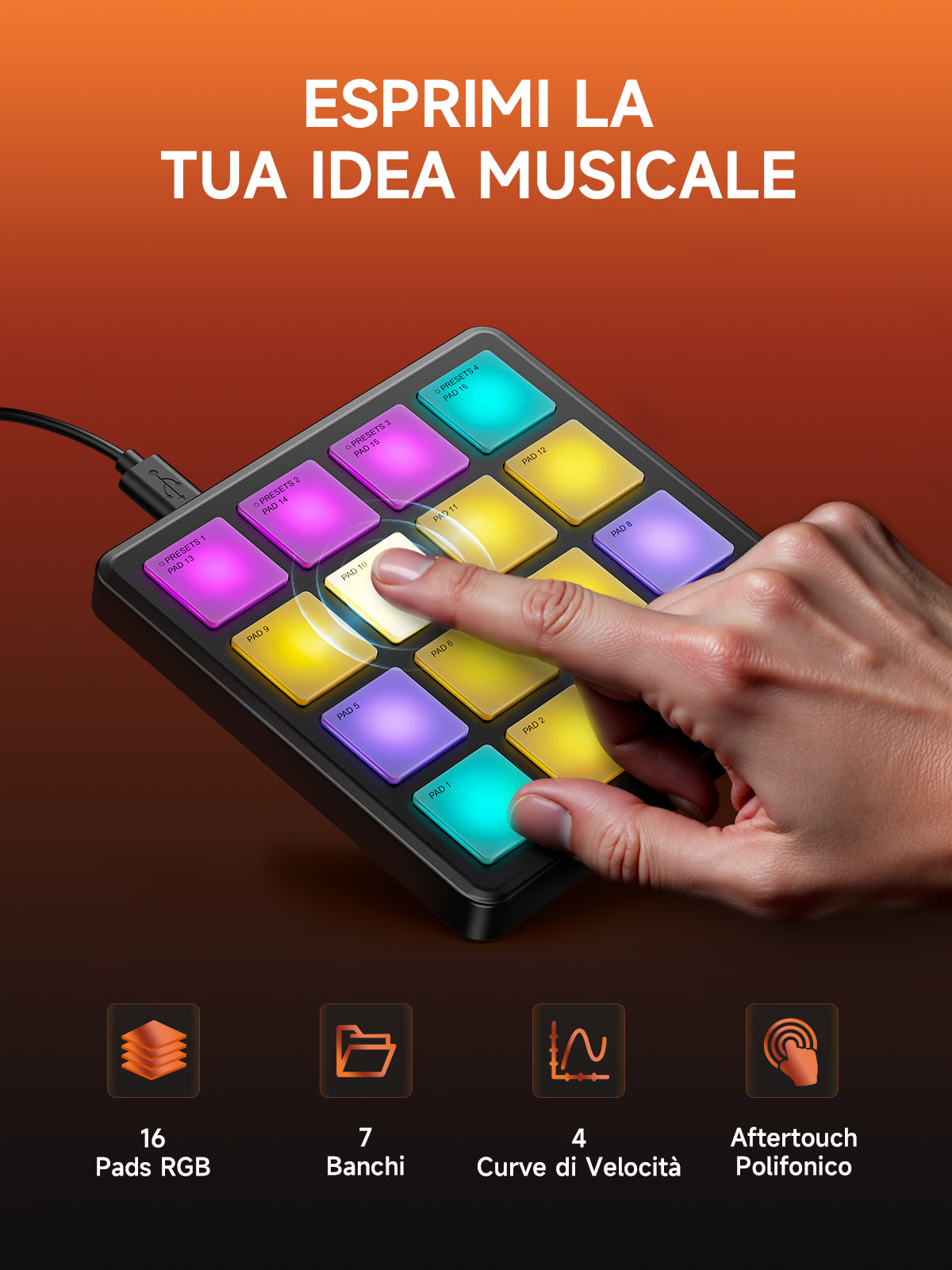 STARRYPAD MINI MIDI-CONTROLLER