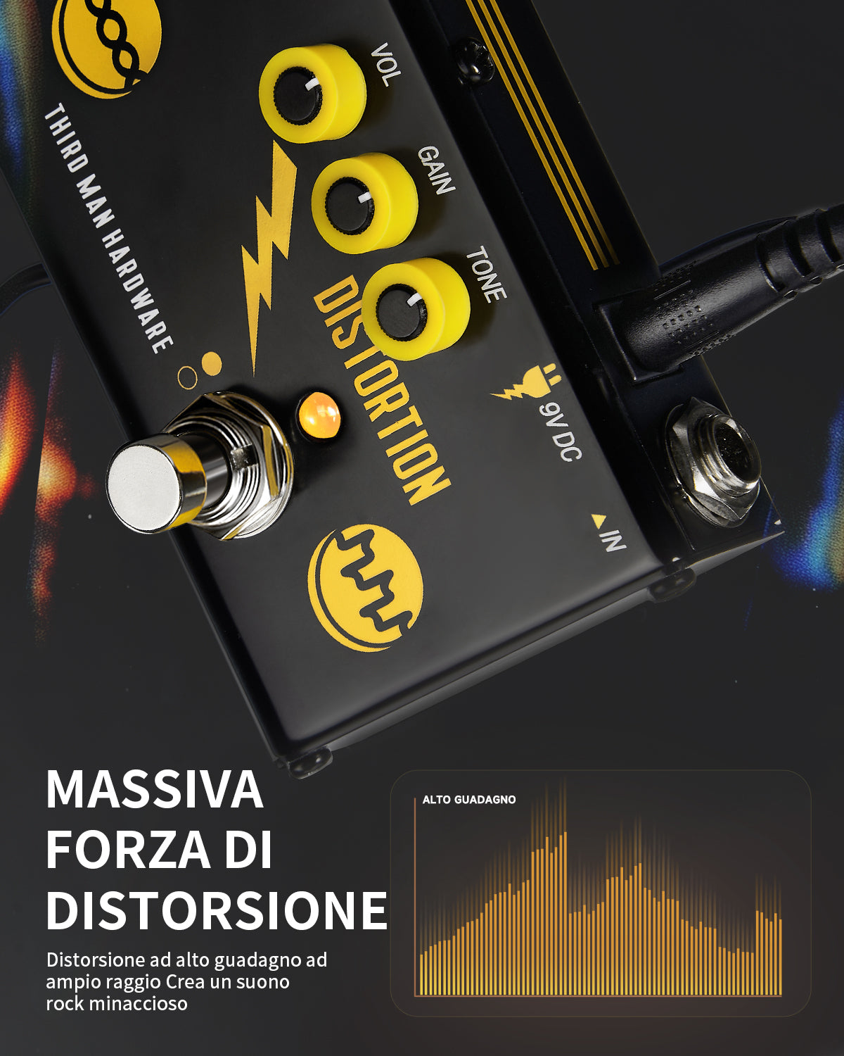 Donner Triple Threat Live Pedale multieffetto