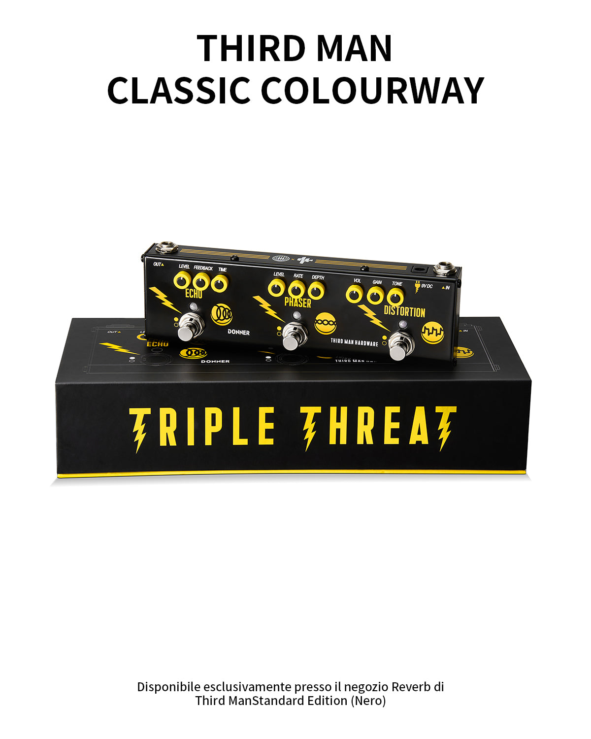 Donner Triple Threat Live Pedale multieffetto