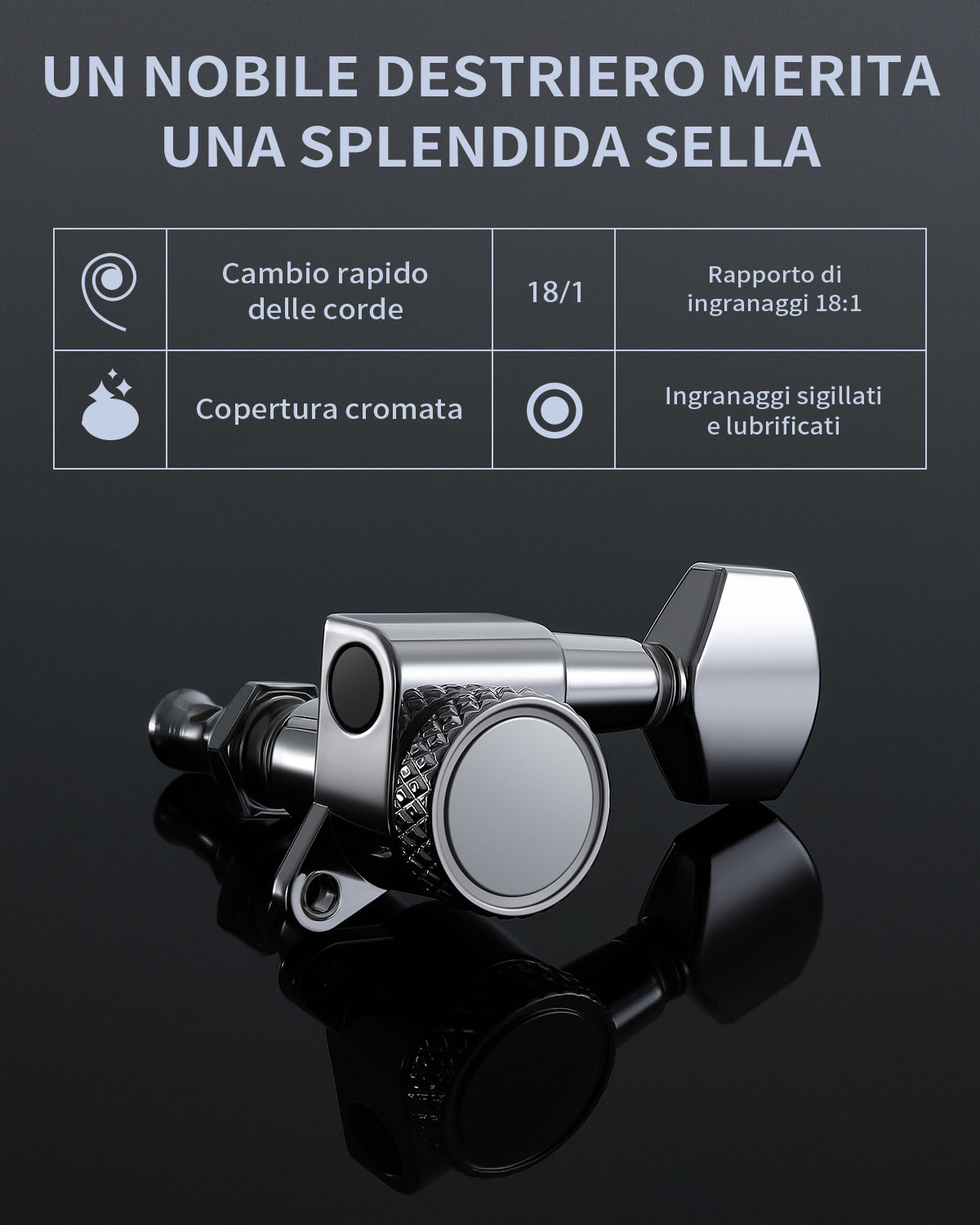 Donner DST-550 Chitarra elettrica ST da 39 pollici con pickup HSS e corpo in pioppo massello a doppio taglio-Bianco##