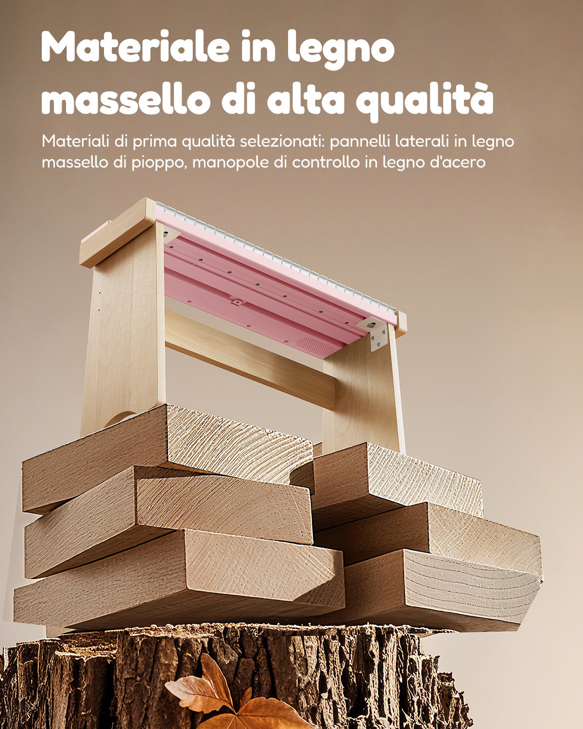 Eastar KIDO V20 Mini tastiera digitale con 44 tasti e supporto-Rosa##