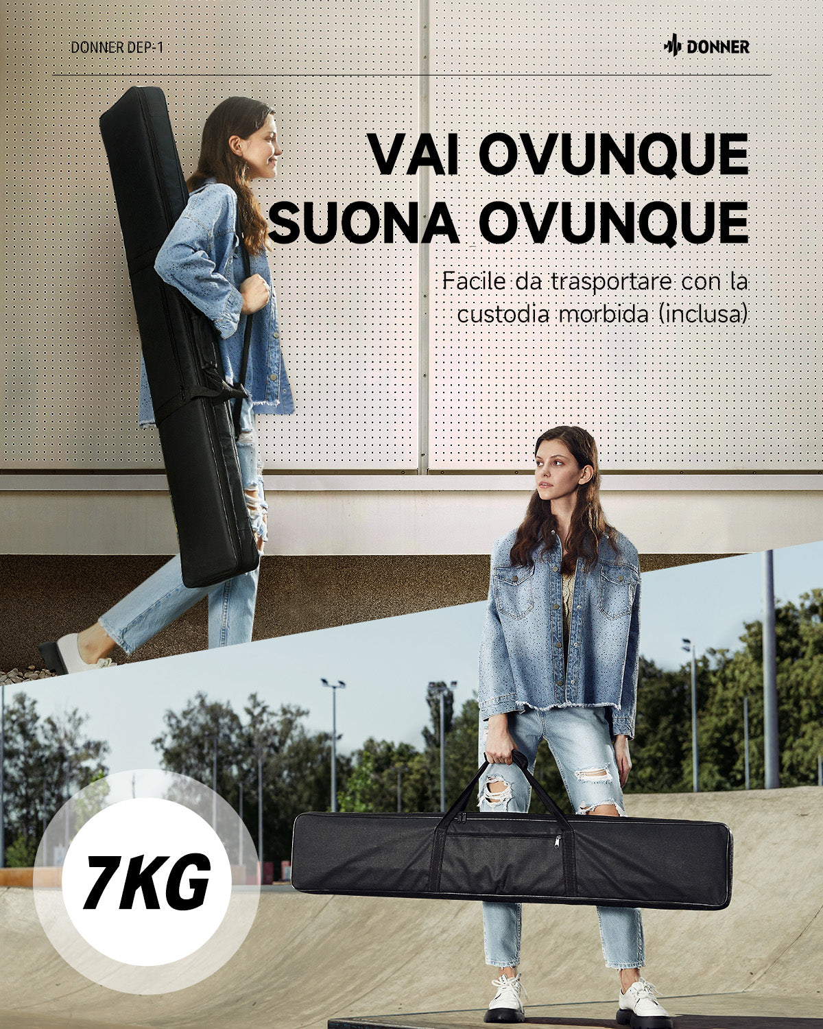 Donner DEP-1 Pianoforte digitale per principianti