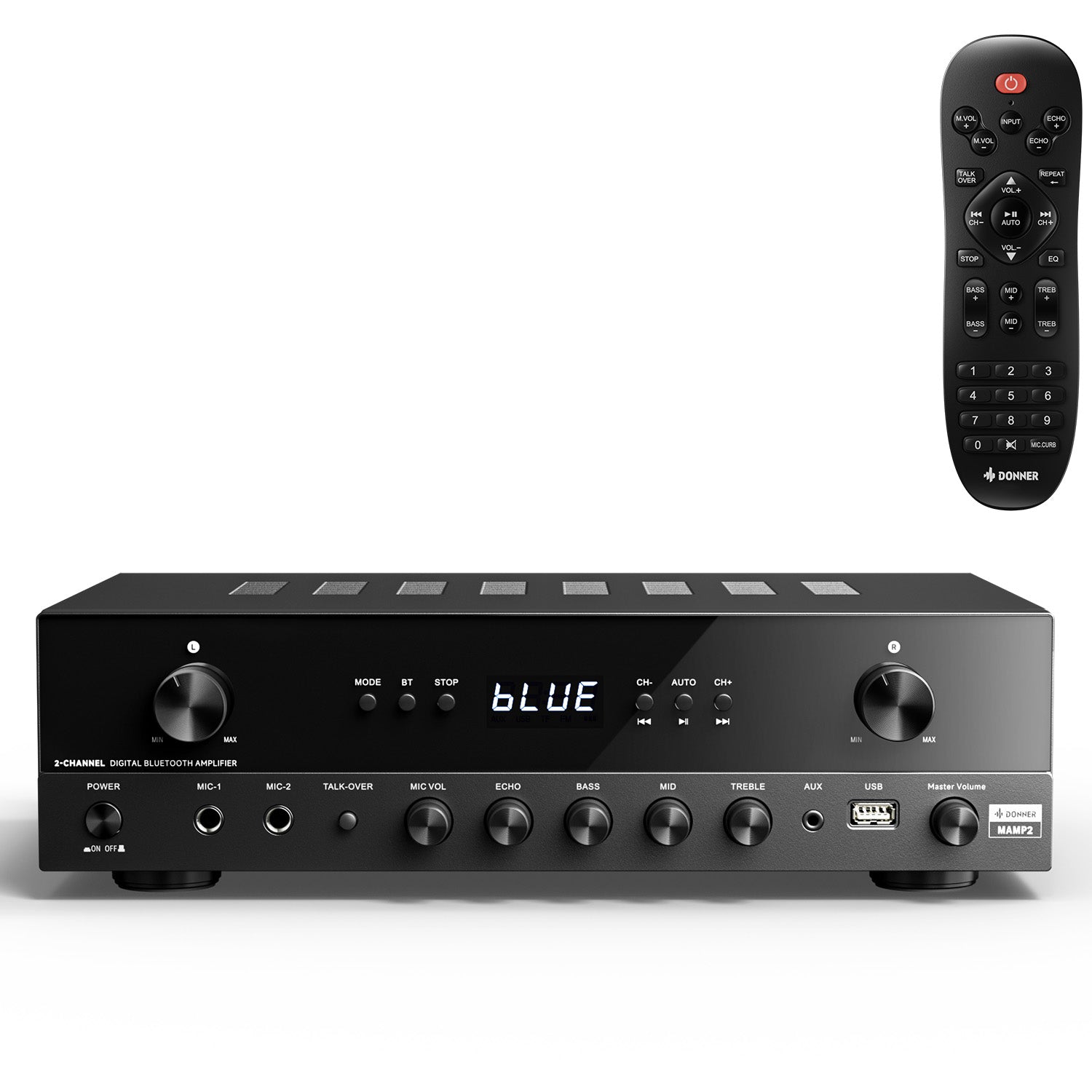 Donner MAMP2 Potente amplificatore a 2 canali