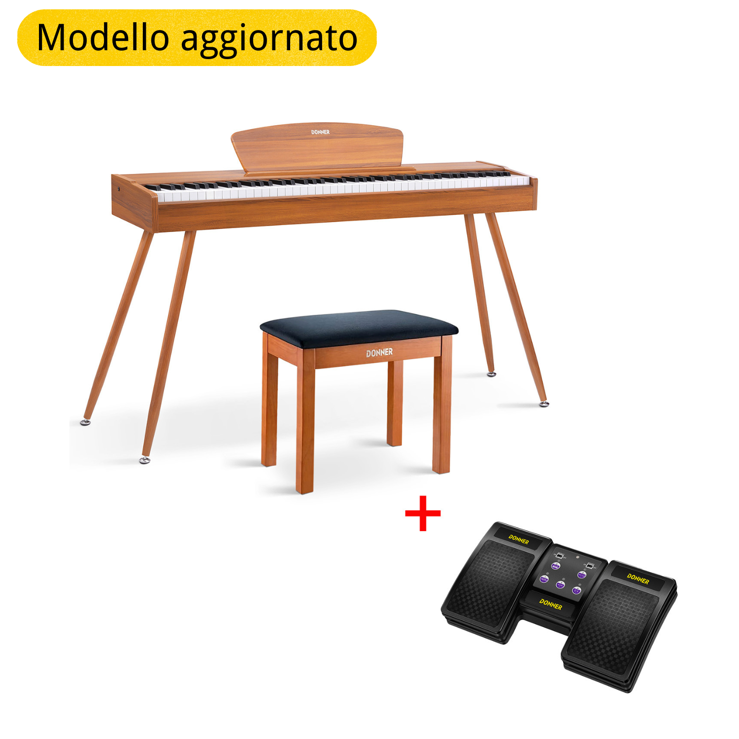 Donner DDP-80 tastiera fully weighted in legno