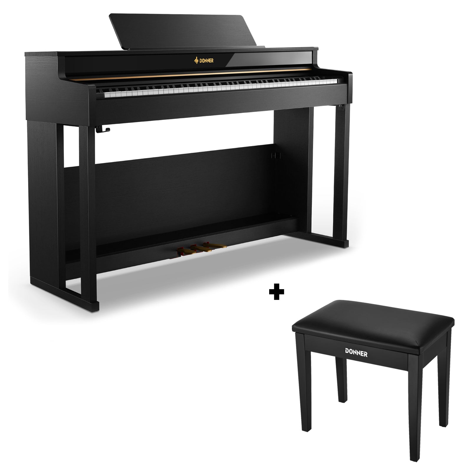 Donner DDP-400 Premium Pianoforte digitale verticale