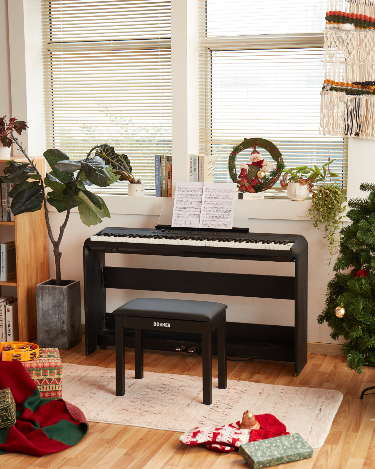 Donner SE-1 piano digitale a 88 tasti con tasti ponderati