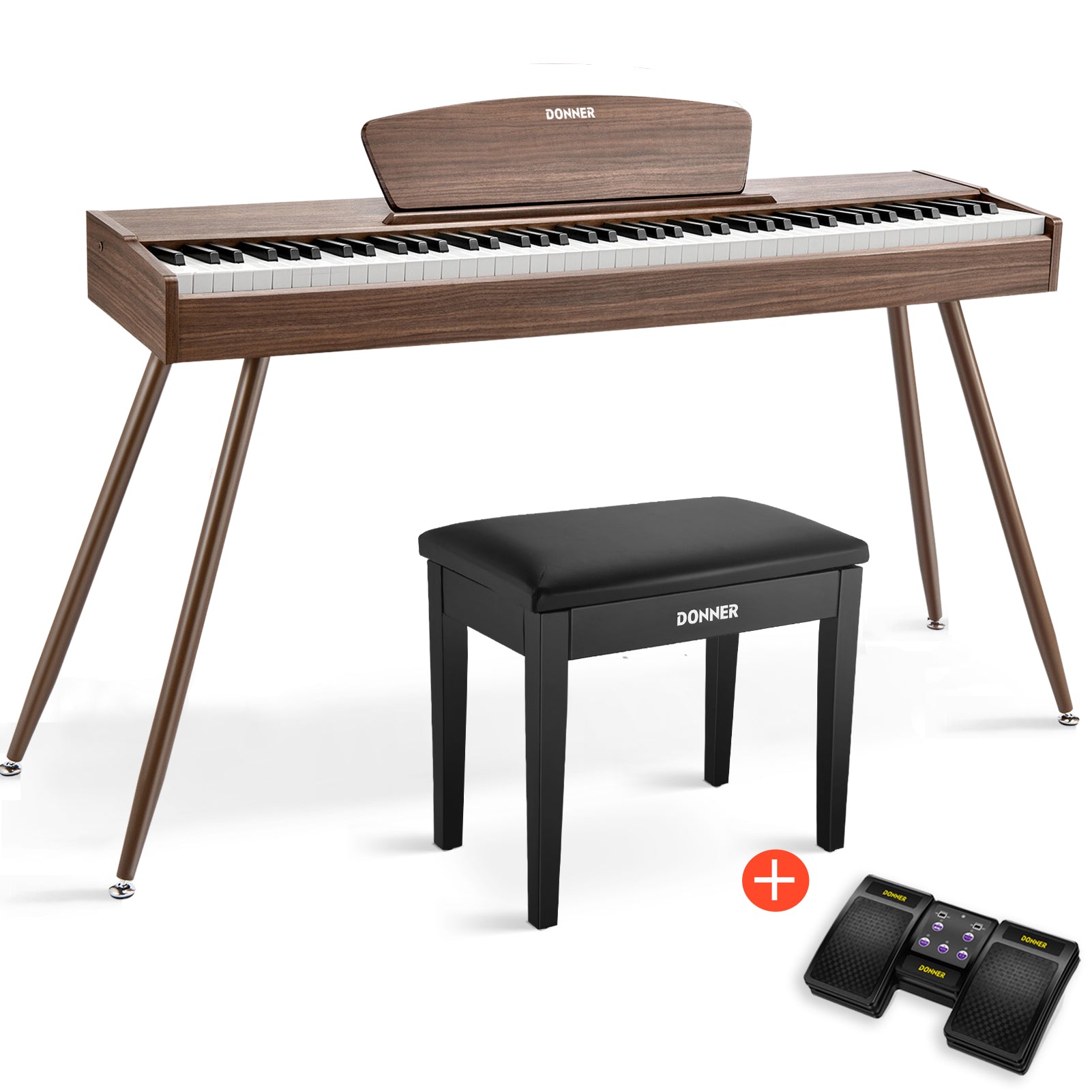 Donner DDP-80 tastiera fully weighted in legno
