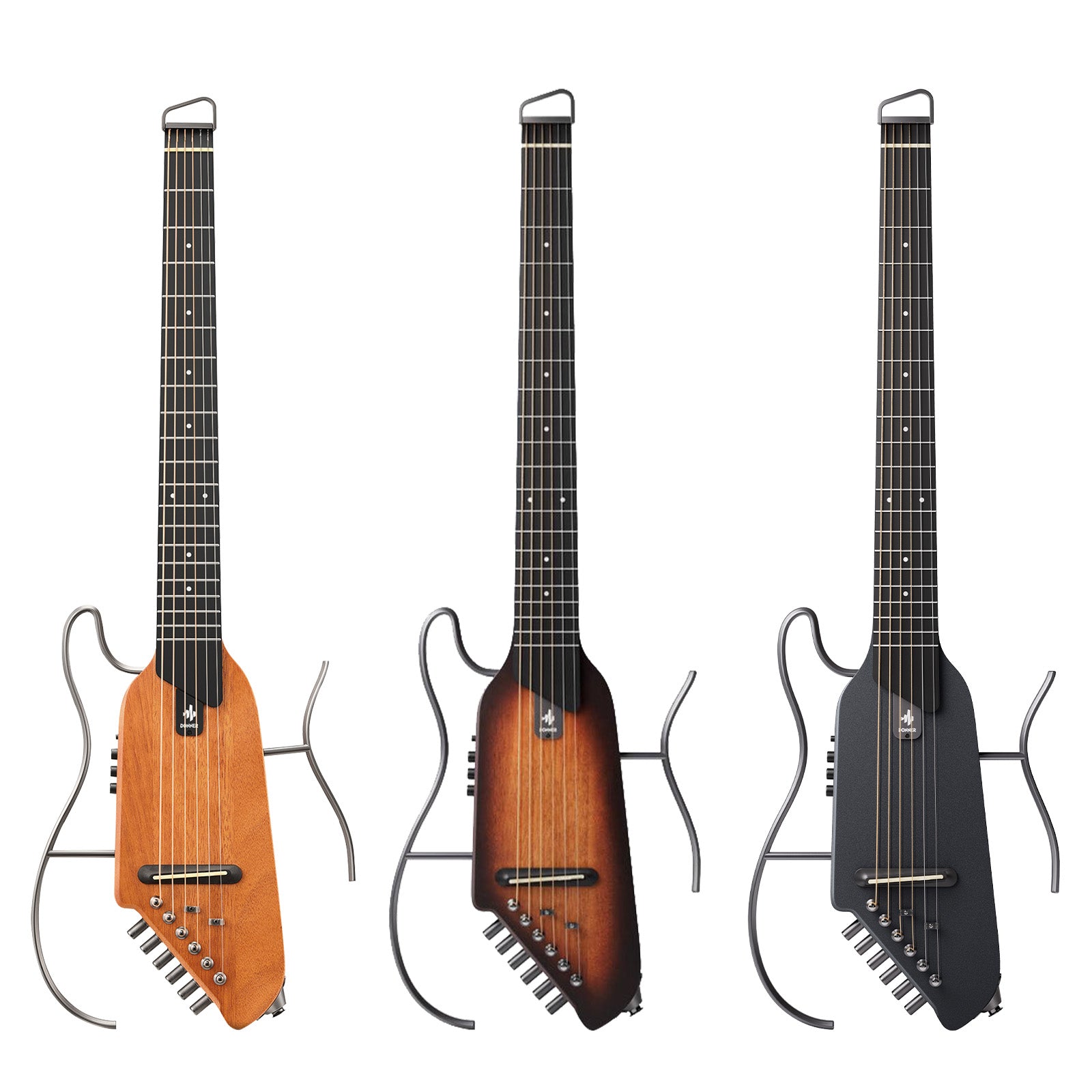 Donner HUSH™ I Chitarra da viaggio ultraleggera e portatile