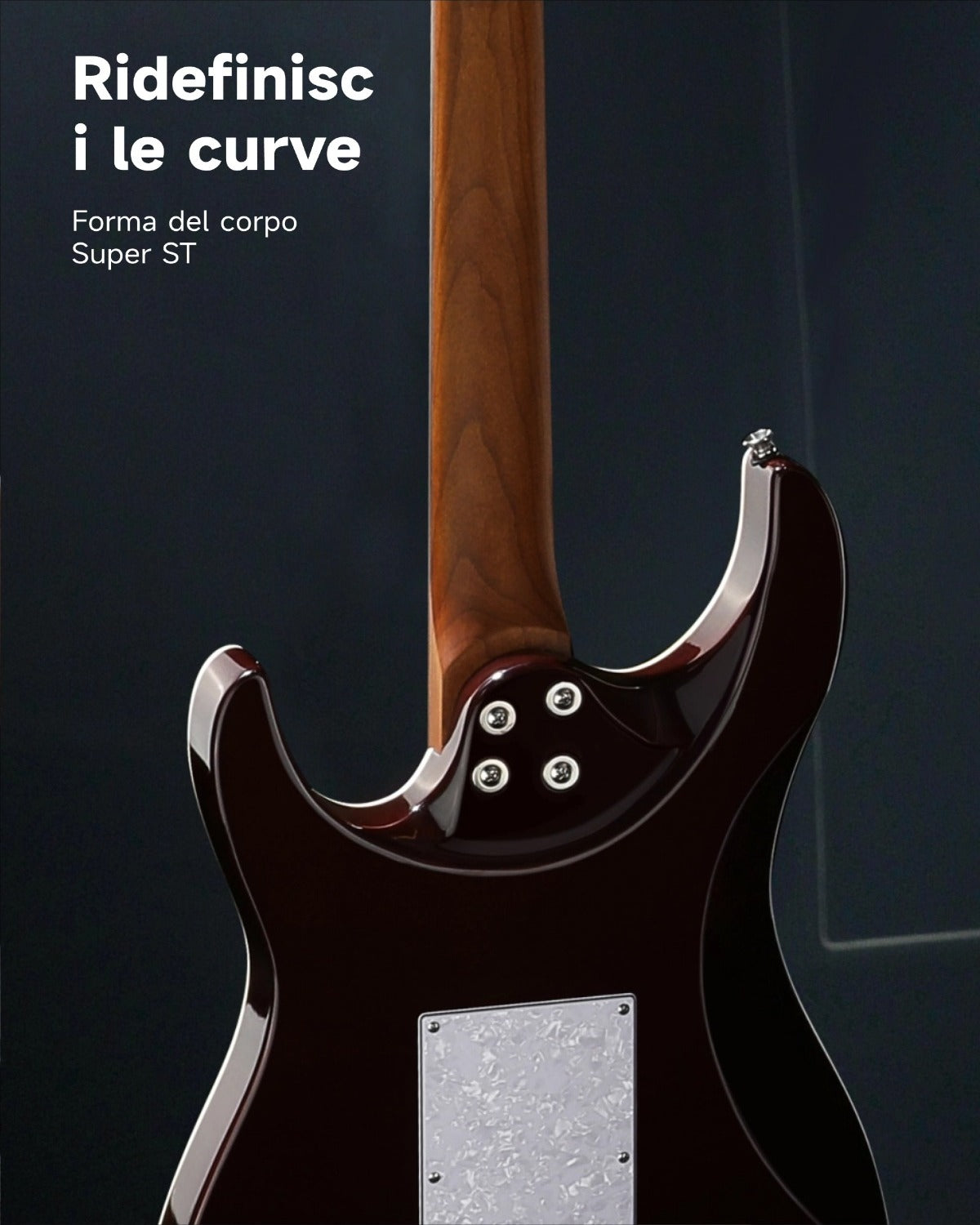 Donner DST-550 Chitarra elettrica-Nero##