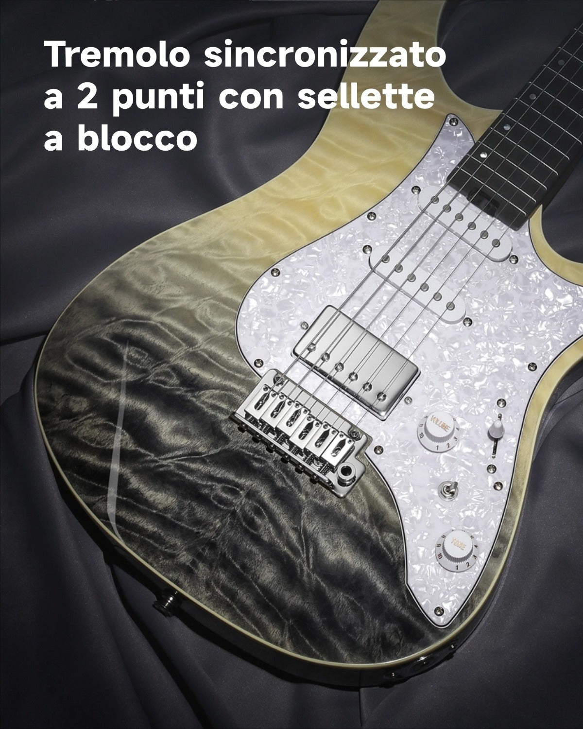 Donner DST-550 Chitarra elettrica-Nero##