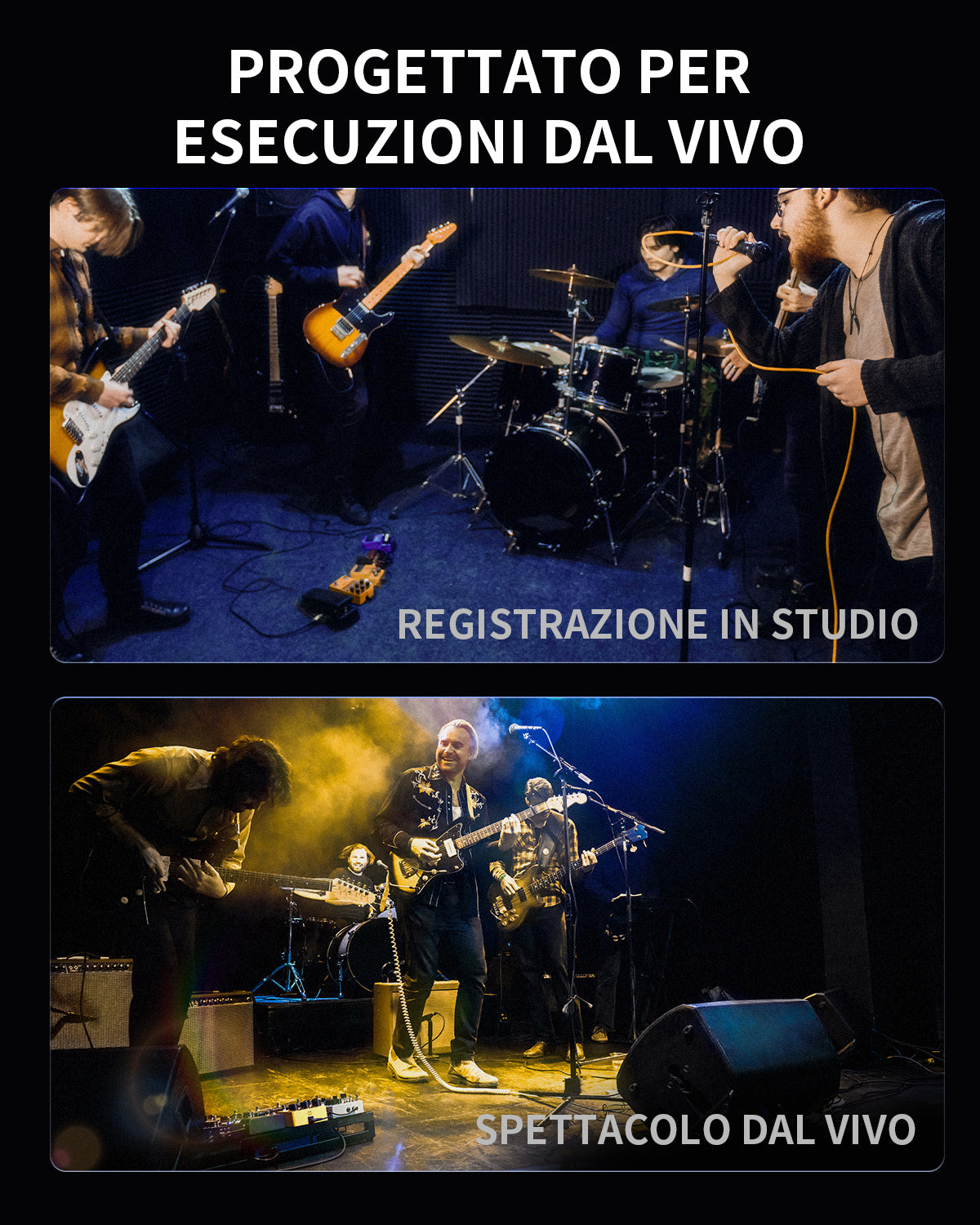 Donner Yellow Fall II Pedale effetto riverbero e delay