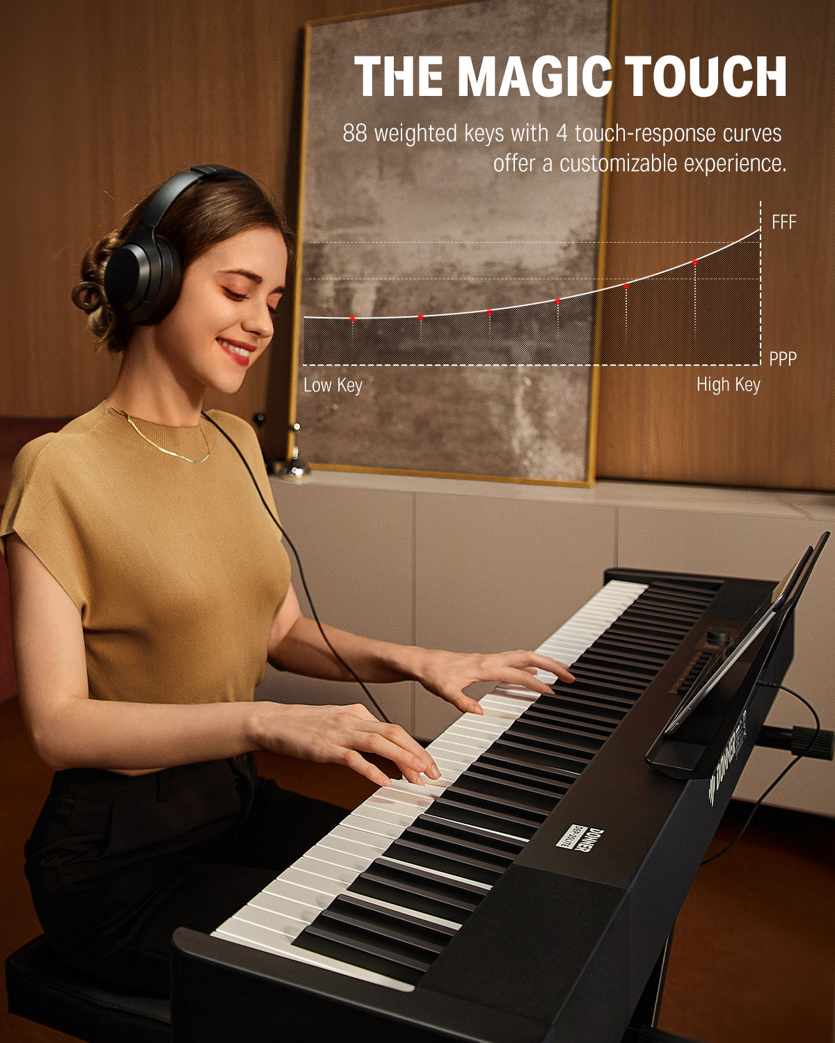 DONNER DEP-20 LITE Pianoforte digitale per principianti