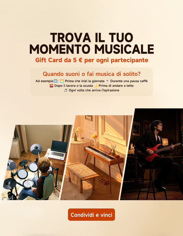 Quando fai musica di solito?