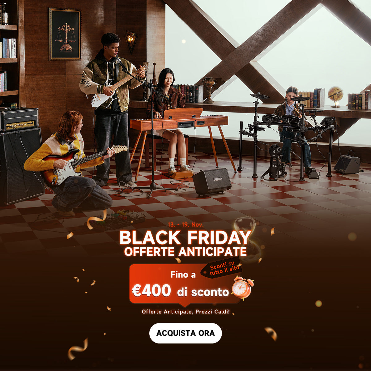 Donner Black Friday 2025: Migliori Offerte Strumenti Musicali