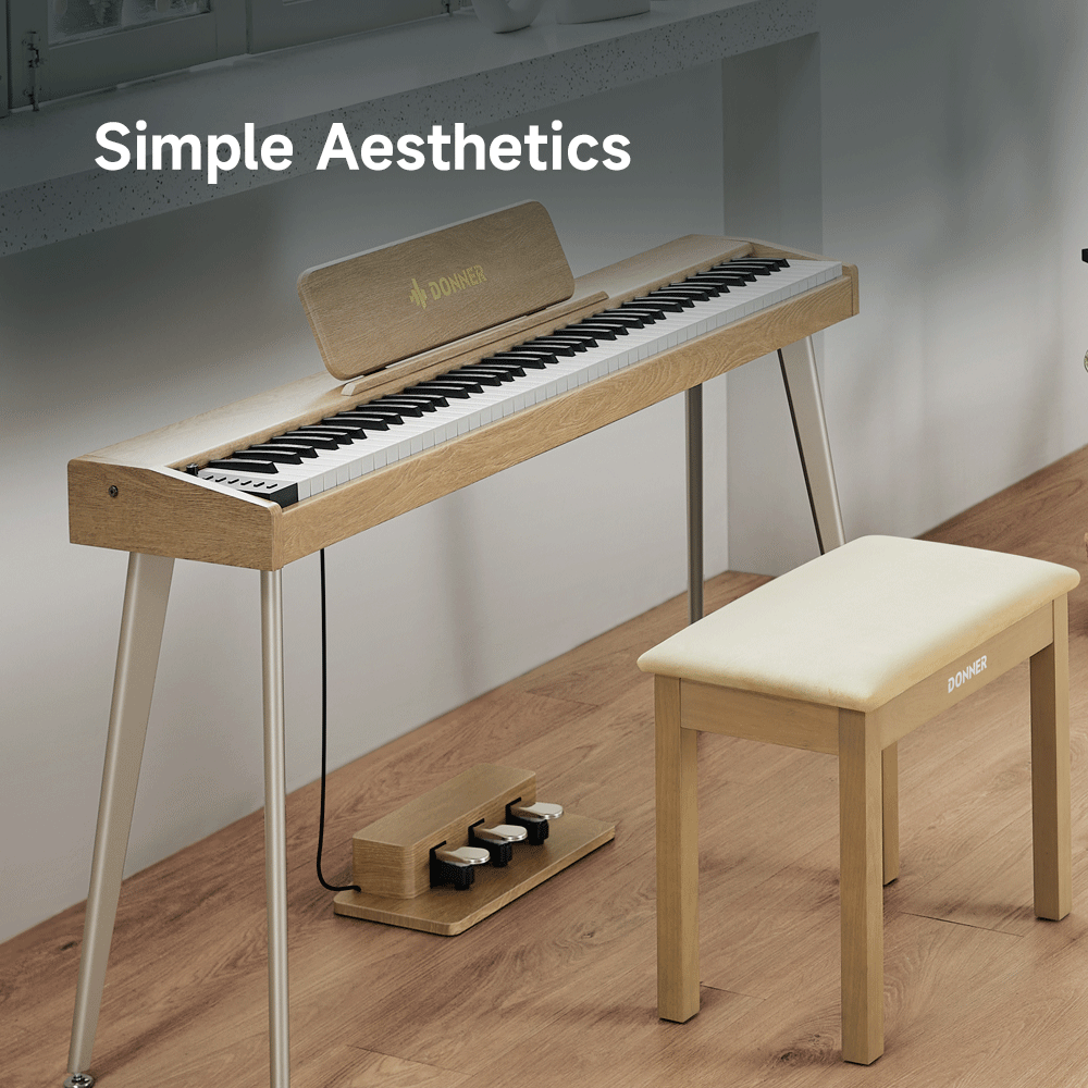 Donner DDP-60 – Pianoforte digitale 88 tasti semi-pesati
