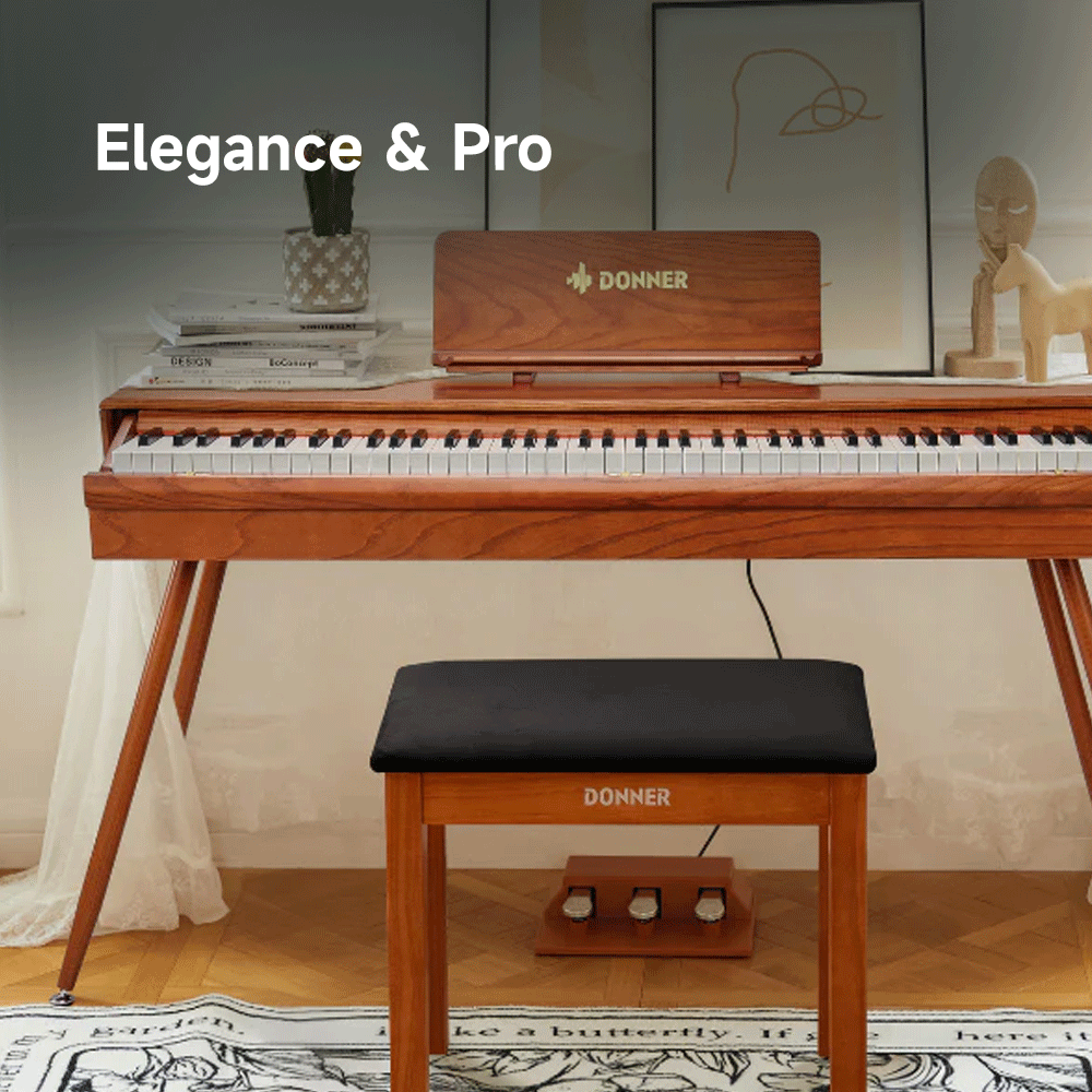 Donner DDP-80 Pro – Pianoforte digitale vintage-modern