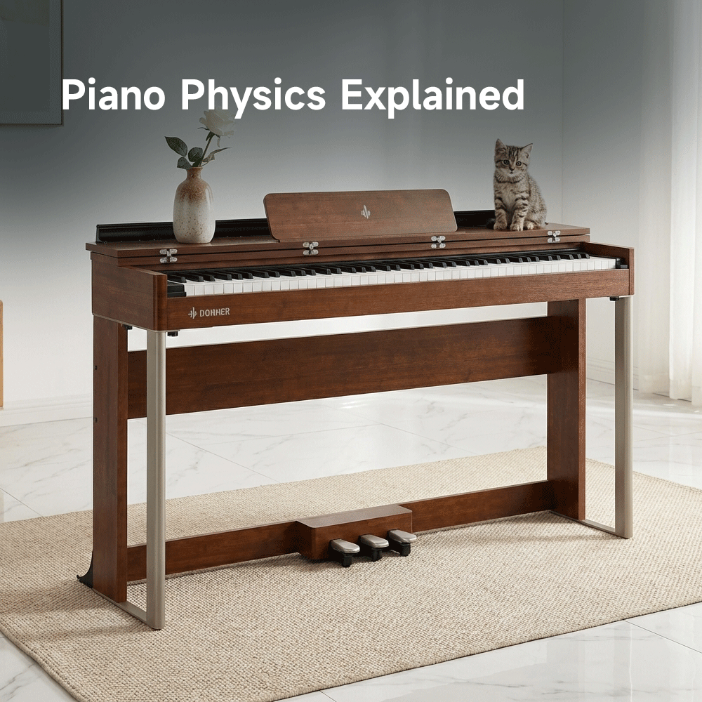 Come i pianoforti digitali "ingannano" le dita: Meccanica Graded Hammer