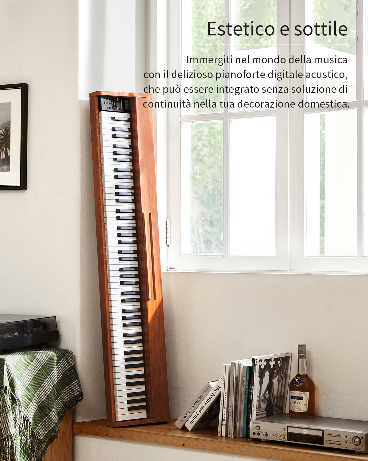 Donner DEP-1S Pianoforte digitale in  semi-pesato