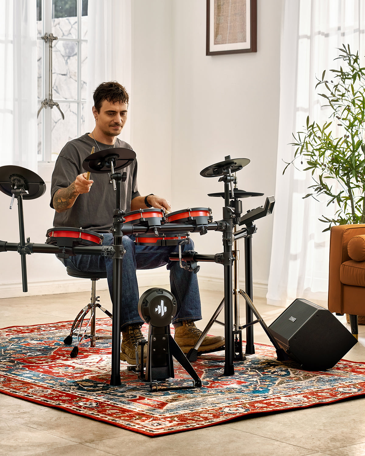 Donner HHCB-12 Piatto Hi-Cymbal Indipendente