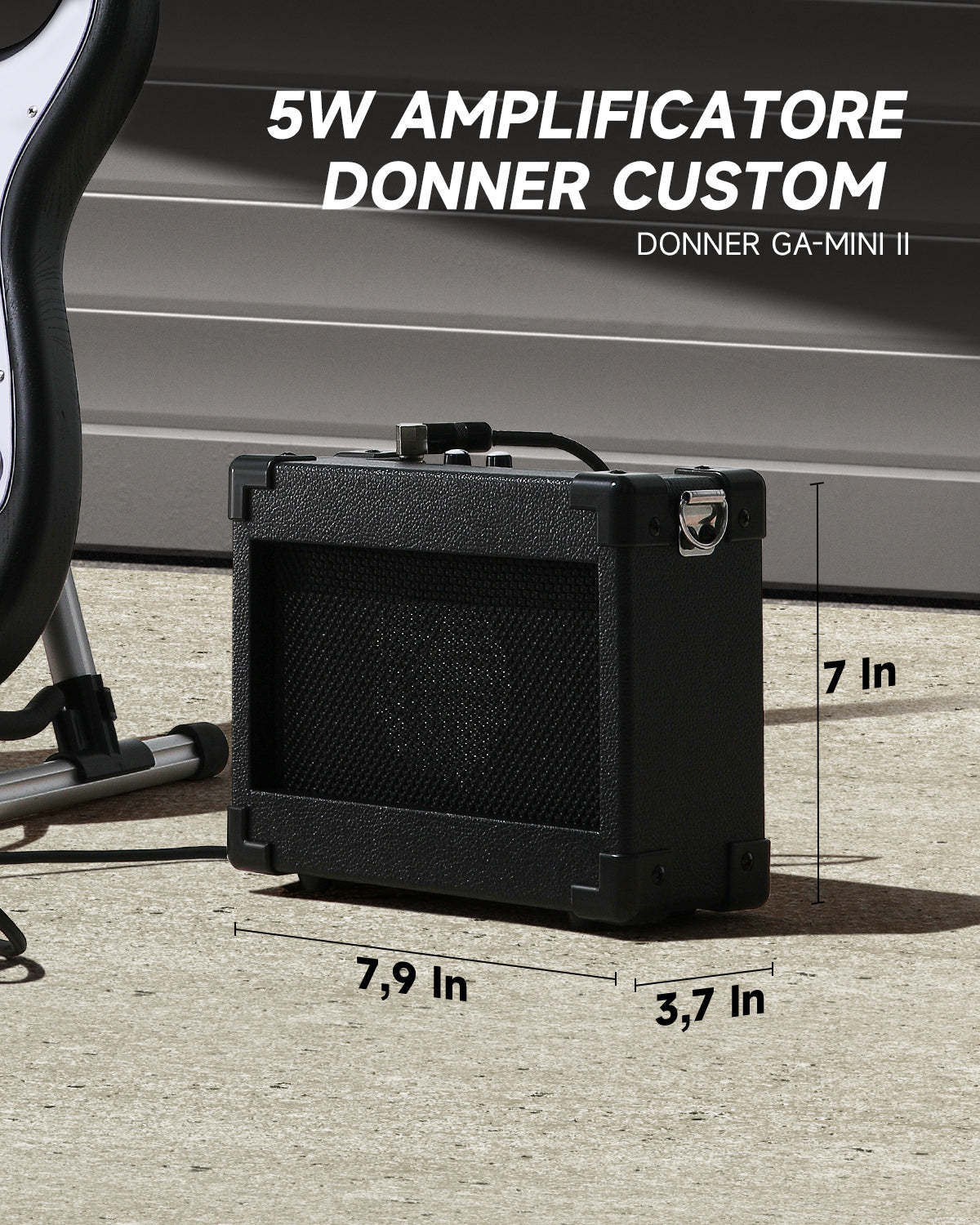 Donner DST-80 Chitarra elettrica-Sunburst##