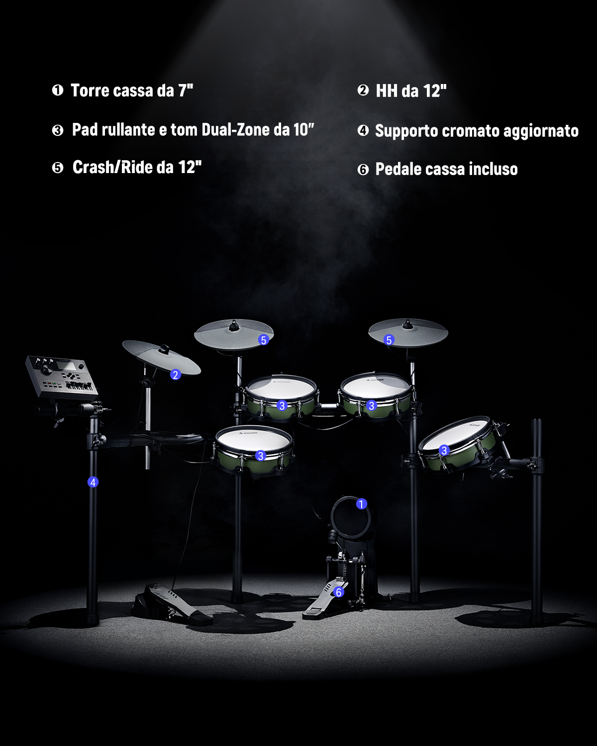 Donner DED-500 Batteria Elettronica