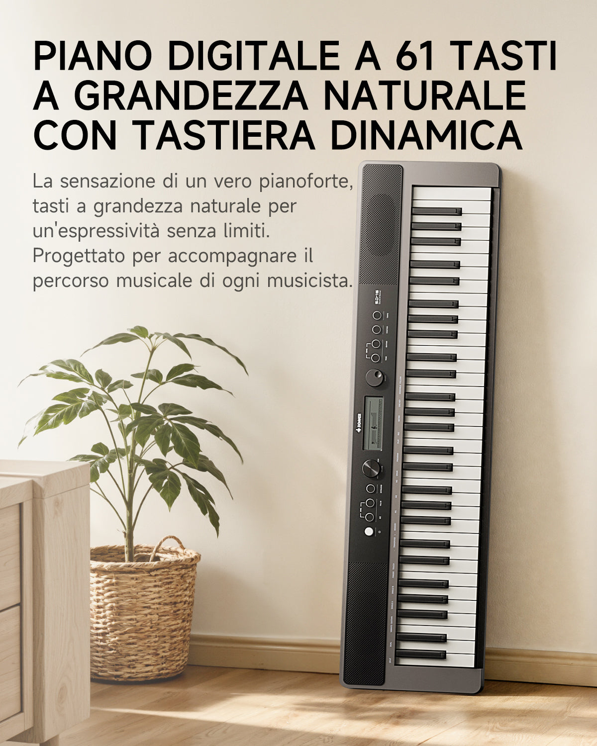 Donner SD-15 Tastiera Elettronica a 61 Tasti