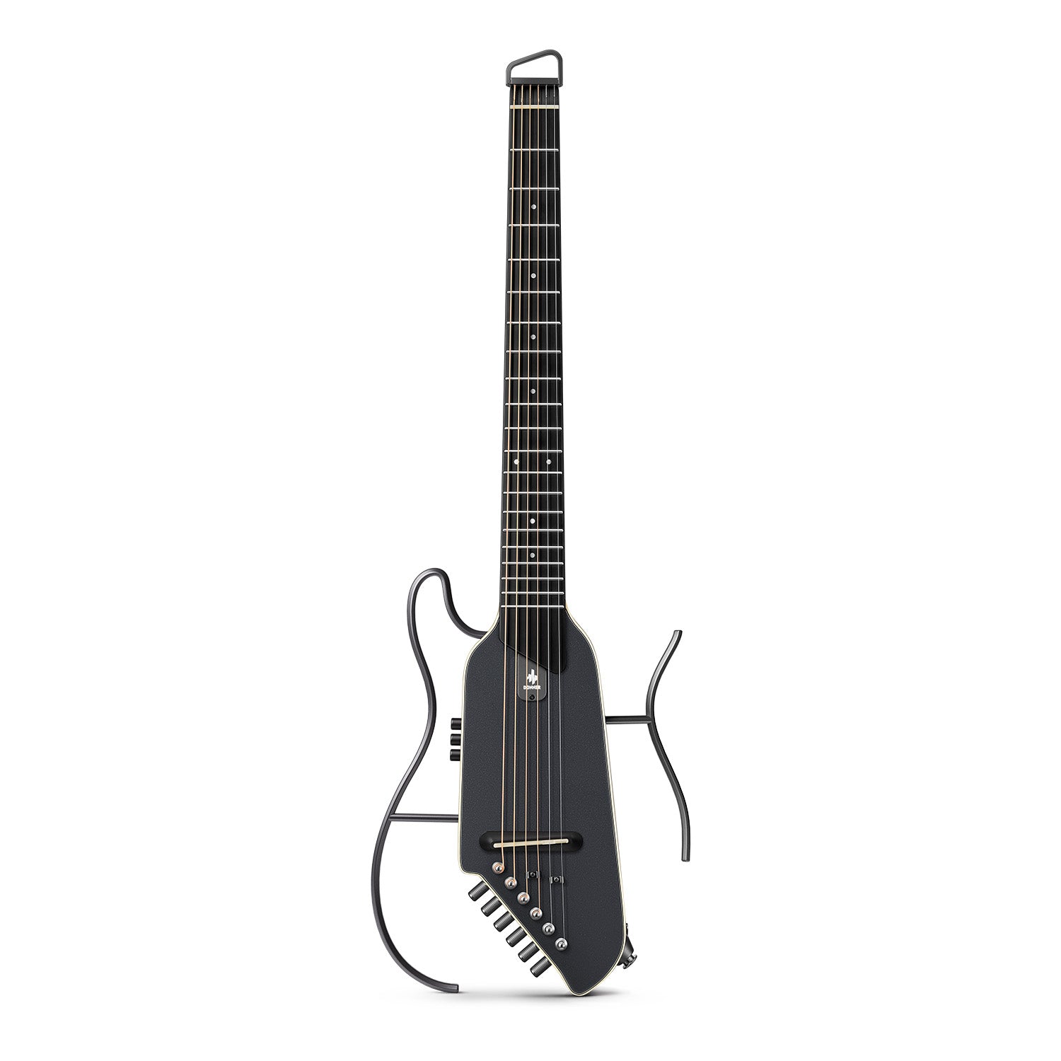 Donner HUSH I Evo2 Chitarra-Nero##
