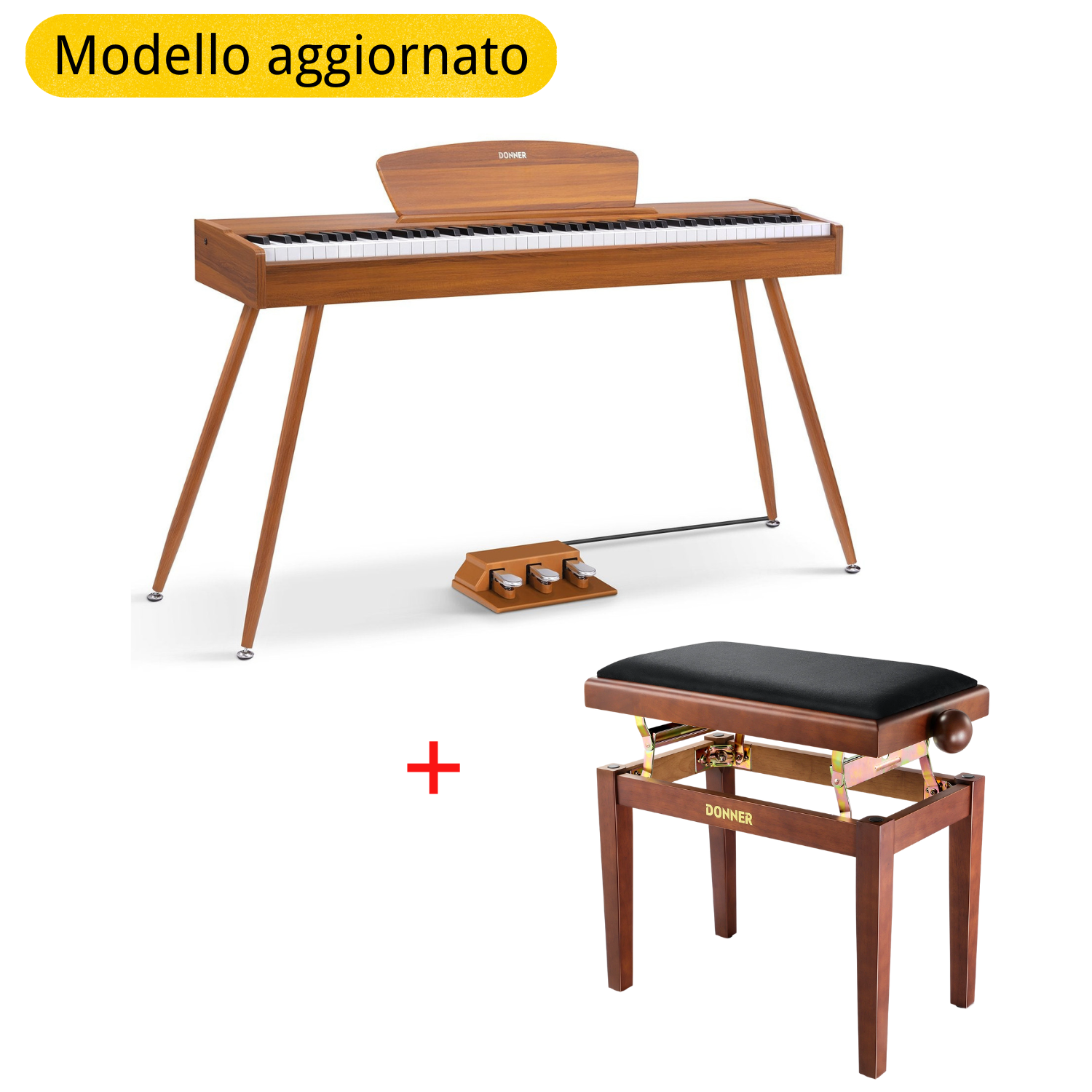 Donner DDP-80 tastiera fully weighted in legno