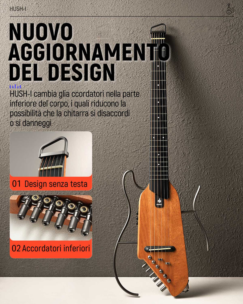 【Scatola aperta】Chitarra Donner HUSH-I