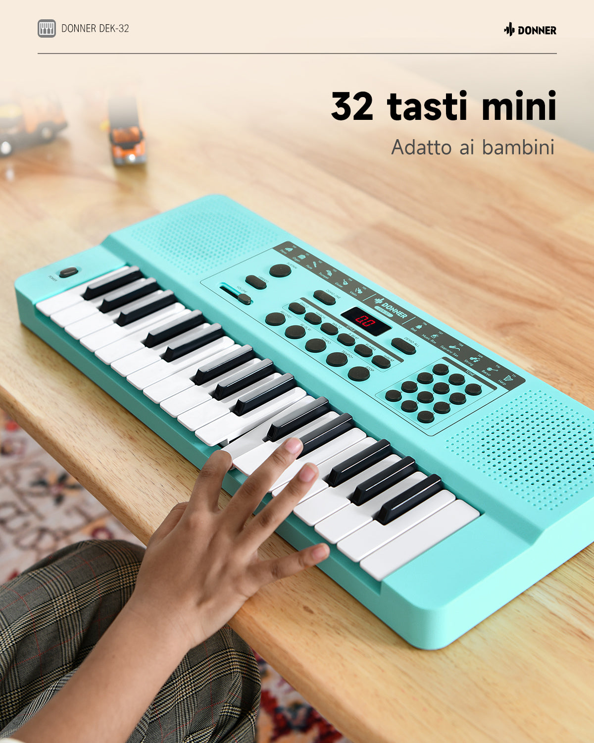 Donner DEK-32 Tastiera Elettronica a 32 Tasti